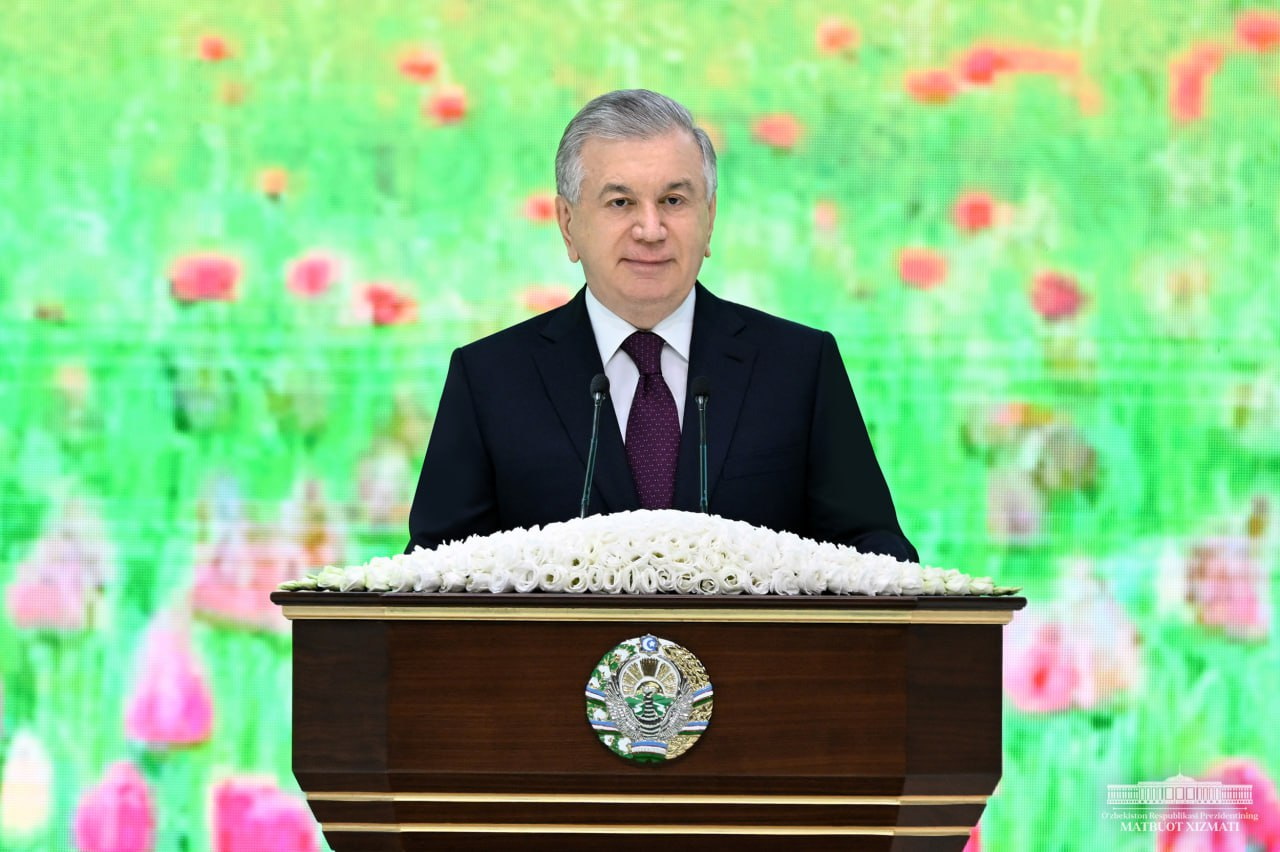 Приветственное слово Президента Республики Узбекистан Шавката Мирзиёева на торжествах, посвященных всенародному празднику Навруз 